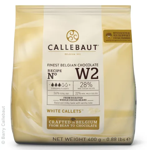 400g bag.webp Callebaut White Chocolate; W2